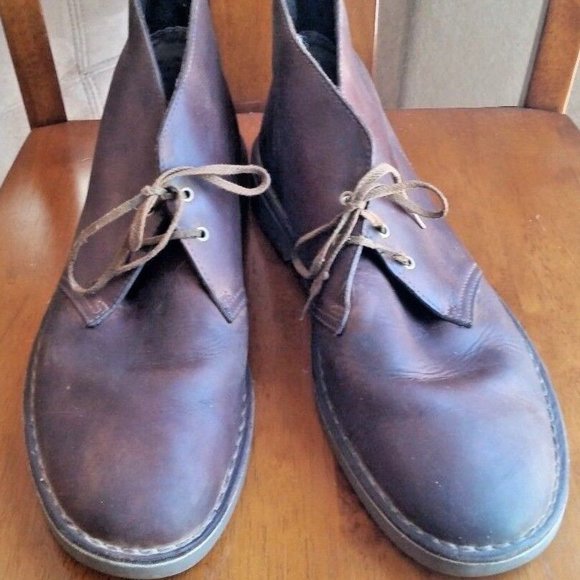Clarks Bushacre Chukka Leather Boots main image 4